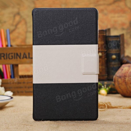 Contrast Color PU Leather Case With Card Holder For Google Nexus 7 2nd