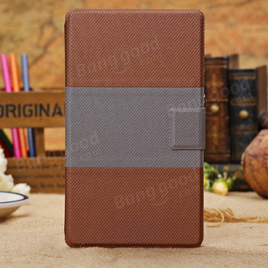 Contrast Color PU Leather Case With Card Holder For Google Nexus 7 2nd