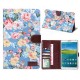 Cotton Print Design Folio PU Leather Case For Samsung Galaxy T700 Cotton Print Design Folio PU Leather Case For Samsung Galaxy T700