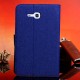 Denim Design Folio PU Leather Case Cover For Samsung Galaxy T110