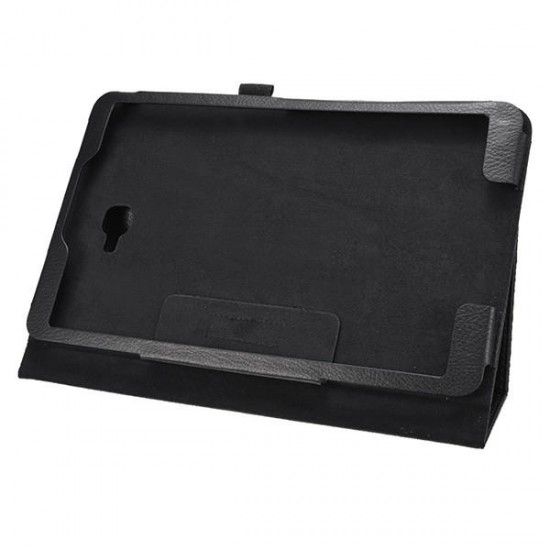 Double Folding Stand Function 10.0 Inch PU Leather Tablet Case for Samsung T580