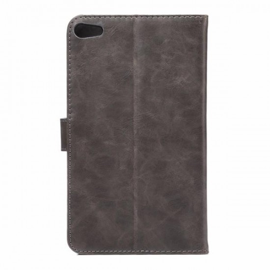 PU Leather Wallet Case Cover with Card Holders Stand for Huawei M2 7 Inch Tablet
