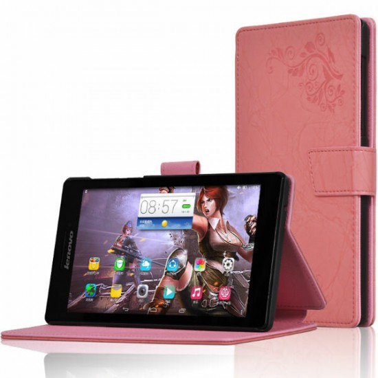 Folding Stand Folio PU Leather Case Cover For Lenovo TAB 2 A7-10