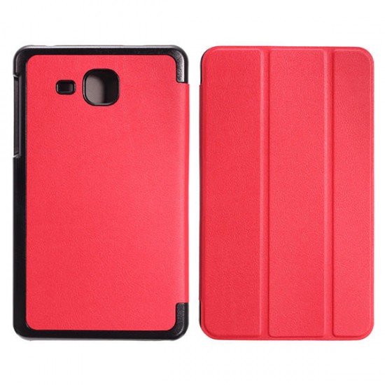 Folding Stand Karst PU Leather Case Cover 7 Inch for Samsung T280 Folding Stand Karst PU Leather Case Cover 7 Inch for Samsung T280