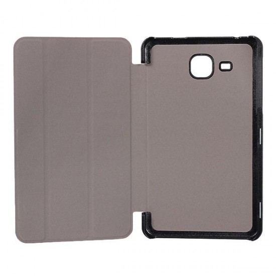 Folding Stand Karst PU Leather Case Cover 7 Inch for Samsung T280 Folding Stand Karst PU Leather Case Cover 7 Inch for Samsung T280