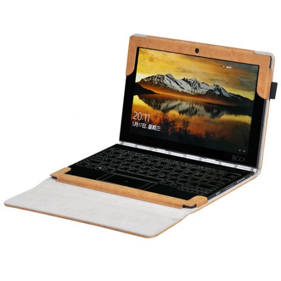 Folding Stand PU Leather Case Cover for 10.1'' Lenovo Yoga Book Folding Stand PU Leather Case Cover for 10.1'' Lenovo Yoga Book
