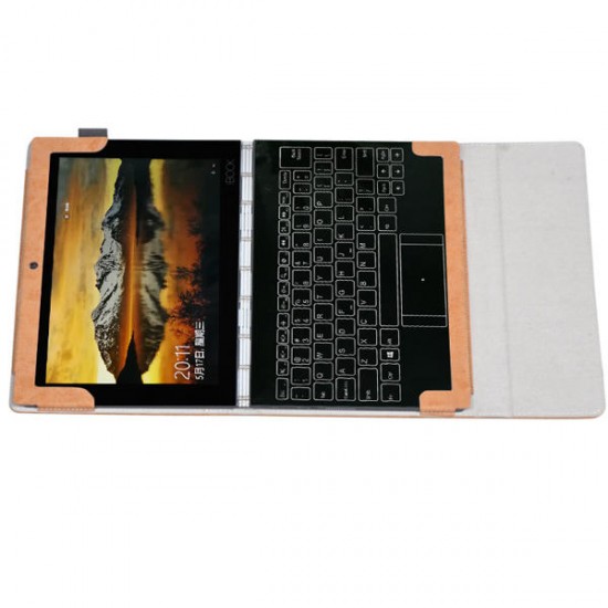 Folding Stand PU Leather Case Cover for 10.1'' Lenovo Yoga Book Folding Stand PU Leather Case Cover for 10.1'' Lenovo Yoga Book