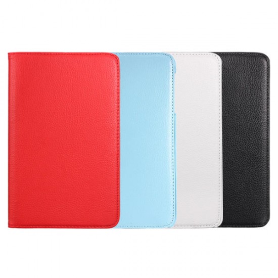 Folding Stand Revolving PU Leather Case Cover 8.0 Inch for Samsung T377