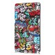 Folding Stand Tablet Case Cover for Samsung Tab A 10.1 T510 - Doodle