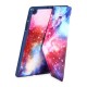 Folding Stand Tablet Case Cover for Samsung Tab A 10.1 T510 - Milky Way