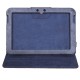 Folio Rock Grain Leather Case With Folding Stand for FNF ifive X2