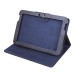 Folio Rock Grain Leather Case With Folding Stand for FNF ifive X2