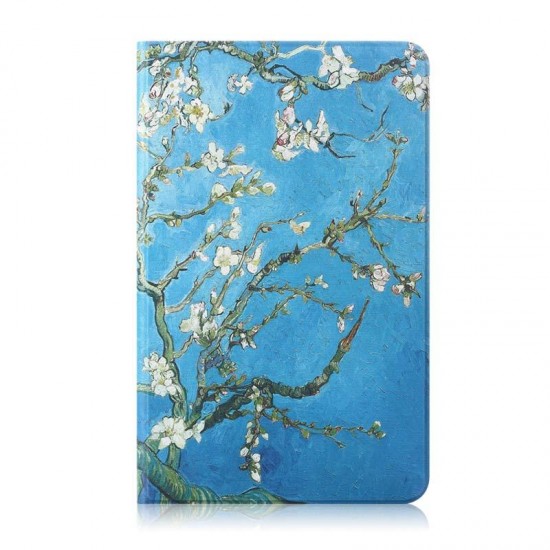 Folio Stand Tablet Case Cover for Samsung Galaxy Tab S5E 10.5 SM-T720 SM-T725 - Apricot blossom Folio Stand Tablet Case Cover for Samsung Galaxy Tab S5E 10.5 SM-T720 SM-T725 - Apricot blossom
