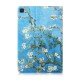 Folio Stand Tablet Case Cover for Samsung Galaxy Tab S5E 10.5 SM-T720 SM-T725 - Apricot blossom Folio Stand Tablet Case Cover for Samsung Galaxy Tab S5E 10.5 SM-T720 SM-T725 - Apricot blossom
