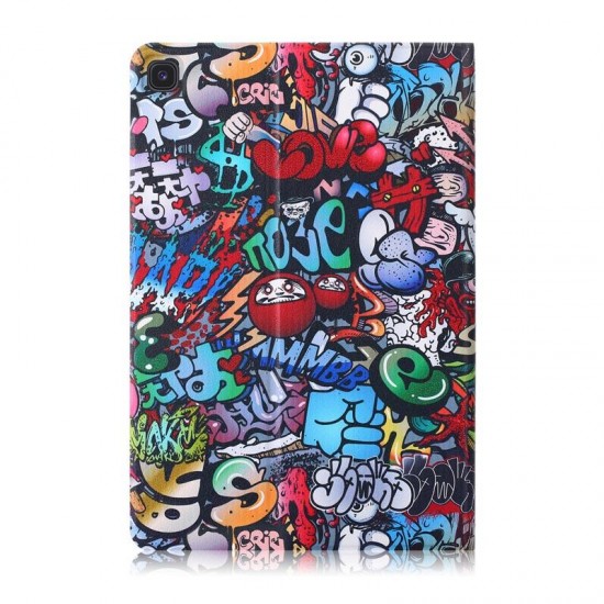 Folio Stand Tablet Case Cover for Samsung Galaxy Tab S5E 10.5 SM-T720 SM-T725 - Doodle Folio Stand Tablet Case Cover for Samsung Galaxy Tab S5E 10.5 SM-T720 SM-T725 - Doodle