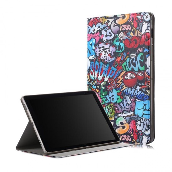 Folio Stand Tablet Case Cover for Samsung Galaxy Tab S5E 10.5 SM-T720 SM-T725 - Doodle