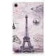 Iron Tower Painting Tablet Case for 8 Inch Mipad 4