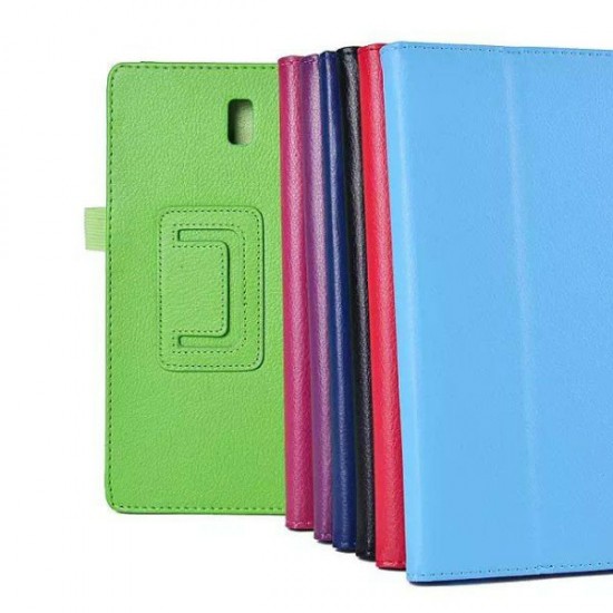 Lichee Pattern Folding Stand PU Leather Case For Samsung Tab 8.4 T700