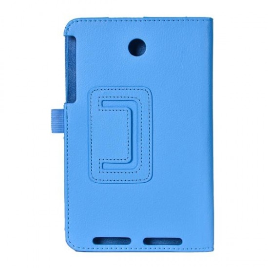 Lichee Pattern PU Leather Case Folding Stand Cover For ME176 Lichee Pattern PU Leather Case Folding Stand Cover For ME176