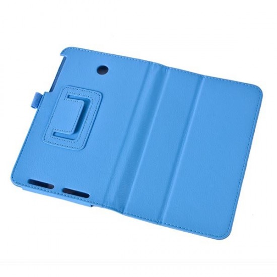 Lichee Pattern PU Leather Case Folding Stand Cover For ME176 Lichee Pattern PU Leather Case Folding Stand Cover For ME176