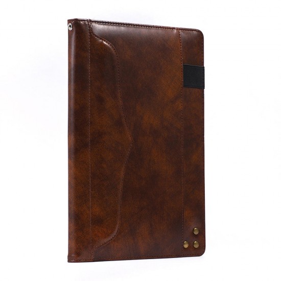 Multifunction Silk Grain Folding PU Leather Case Cover For Huawei M5 10.8 Inch Tablet