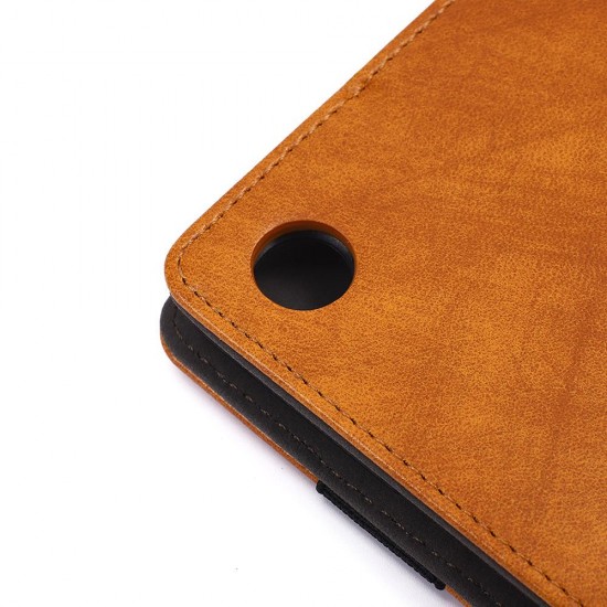 Multifunction Silk Grain Folding PU Leather Case Cover For Huawei M5 8.4 Inch Tablet