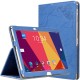 PU Leather Case Folding Stand Cover For 10.1 inch Cube Free Young X7 Tablet Blue