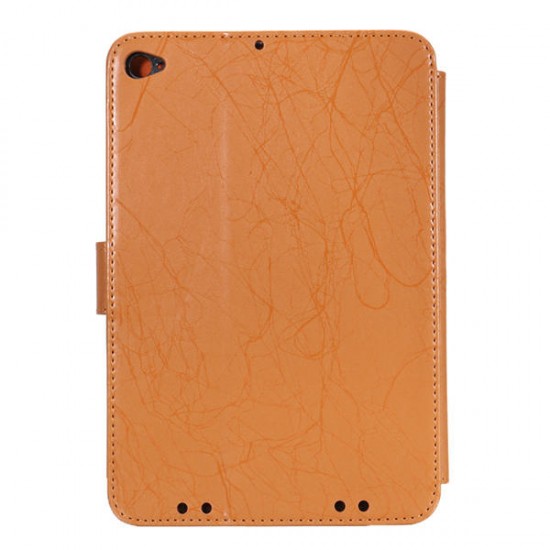PU Leather Case Folding Stand Printing Cover for 7.9 Inch Mi Pad 3