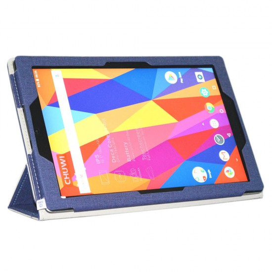 PU Leather Folding Stand Case Cover for 10.1 Inch CHUWI HiPad HiPad X Tablet