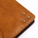 PU Leather Folding Stand Hand Strap Holder Wallet with Cards Slot Tablet Case for Samsung T380