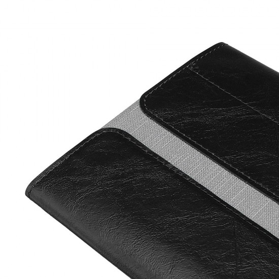 PU Leather Protective Folding Tablet Case for 7'' ONE NETBOOK One Mix 2/2S Tablet - Black