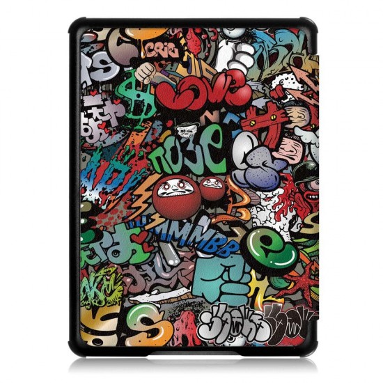 Printing Tablet Case Cover for Kindle 2019 Youth - Doodle