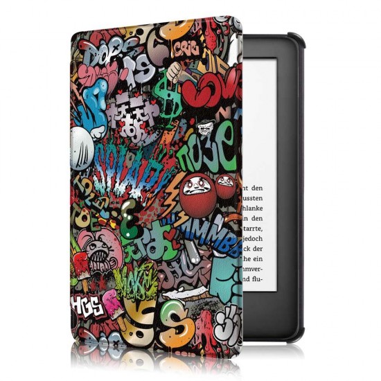 Printing Tablet Case Cover for Kindle 2019 Youth - Doodle