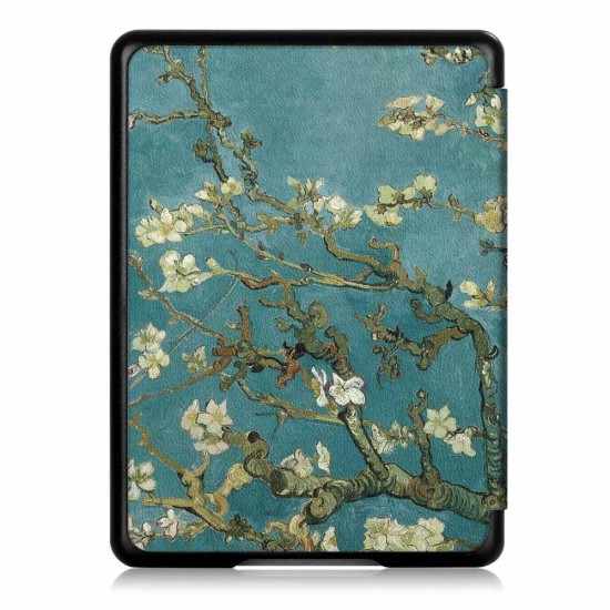 Printing Tablet Case Cover for Kindle Paperwhite4 - Apricot Blossom