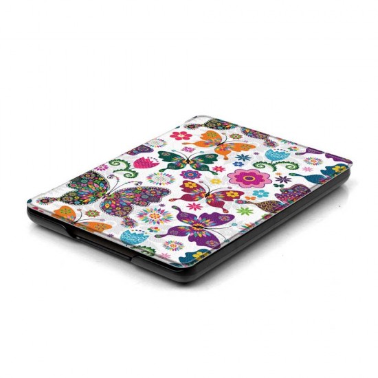 Printing Tablet Case Cover for Kindle Paperwhite4 - Butterfly Printing Tablet Case Cover for Kindle Paperwhite4 - Butterfly