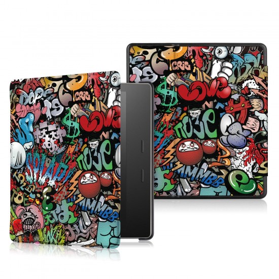 Printing Tablet Case Cover for Kindle oasis 2019 - Doodle
