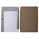 Scrub Folio PU Leather Case Translucent Back Cover For Samsung P900