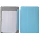 Scrub Folio PU Leather Case Translucent Back Cover For Samsung P900