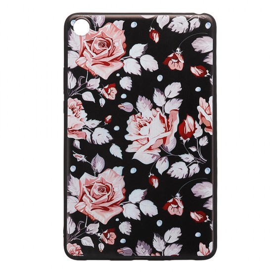 TPU Back Case Cover Tablet Case for Mipad 4 - Rose Version