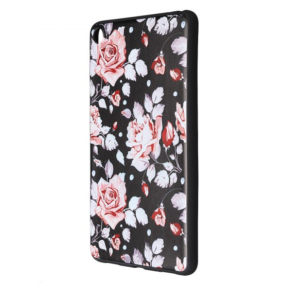 TPU Back Case Cover Tablet Case for Mipad 4 - Rose Version