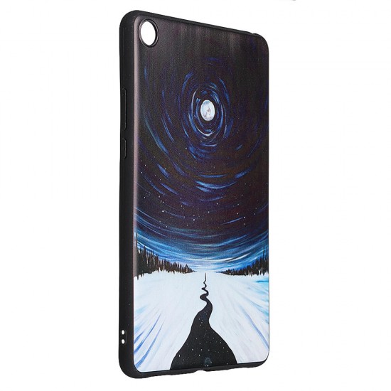 TPU Back Case Cover Tablet Case for Mipad 4 - Star Sky Version