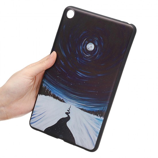 TPU Back Case Cover Tablet Case for Mipad 4 - Star Sky Version