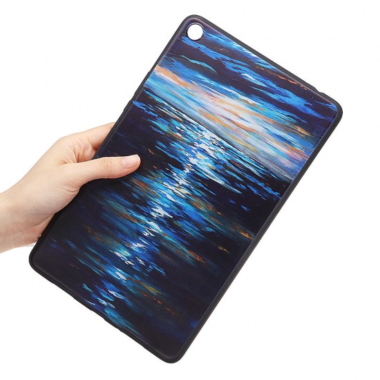 TPU Back Case Cover Tablet Case for Mipad 4 - Sunset Version