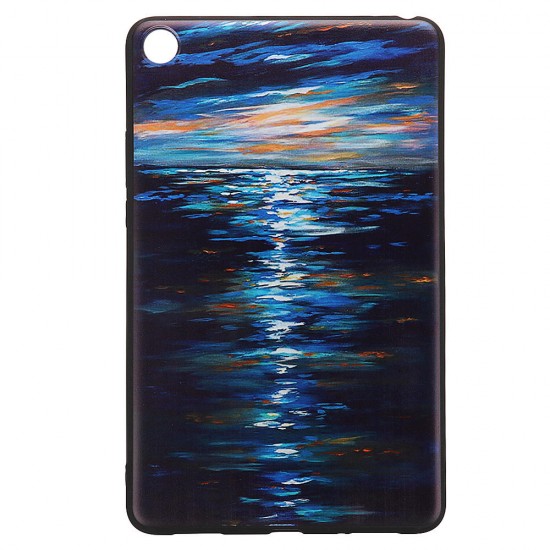 TPU Back Case Cover Tablet Case for Mipad 4 - Sunset Version