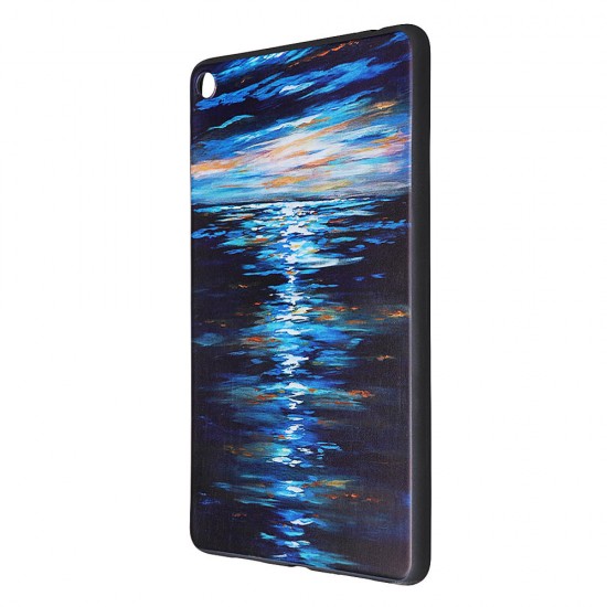 TPU Back Case Cover Tablet Case for Mipad 4 Plus - Sunset Version