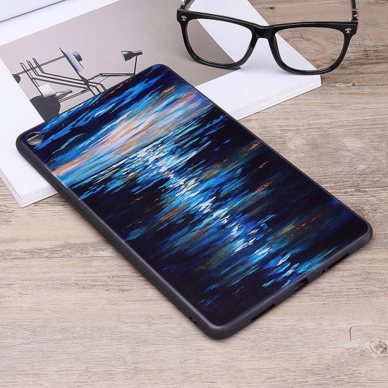 TPU Back Case Cover Tablet Case for Mipad 4 Plus - Sunset Version