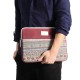 Tablet Case with Texture Design for 13.3 inch Tablet - Red