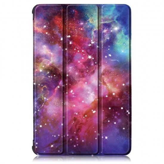 Tri Fold Colourful Case Cover For 10.8 Inch HUAWEI MataPad Pro Tablet