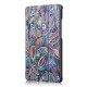 Tri Fold Colourful leaf Case Cover For 8 Inch Honor Waterplay Tablet