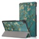 Tri-Fold Pringting Tablet Case Cover for Lenovo Tab M10 Plus Tablet - Apricot Blossom Version Tri-Fold Pringting Tablet Case Cover for Lenovo Tab M10 Plus Tablet - Apricot Blossom Version